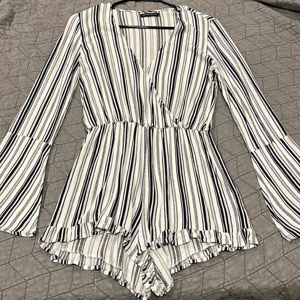 Kendall & Kylie striped romper